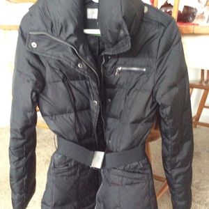 Down Marc New York Black almost new coat! Size S